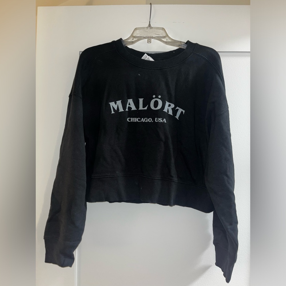 Malort cropped sweatshirt